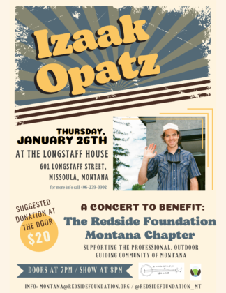 Izaak Opaz  Benefit for Montana Outdoor Guiding Community