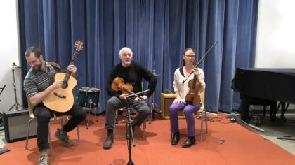 Waters and Bays Irish Fiddles, with Clint Dye September 4th @ Longstaff House